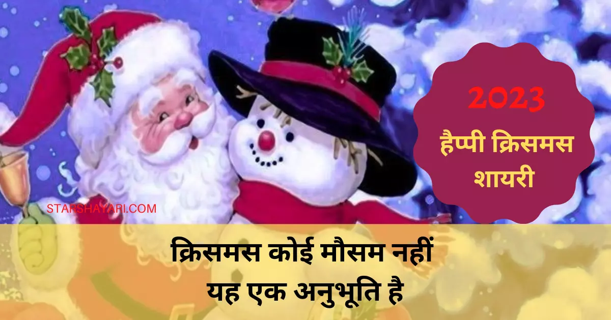 Merry Christmas Shayari